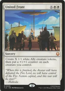 United Front M Avatar: The Last Airbender 39 NM MTG - Image 1