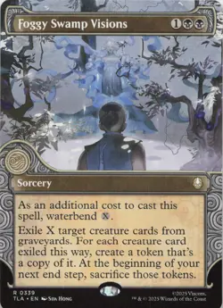 Foggy Swamp Visions (Showcase) R Avatar: The Last Airbender 339 NM MTG - Image 1