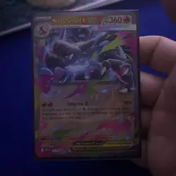Pokemon TCG Mega Charizard Ex 013/094 Phantasmal Flames Double Rare Pack Fresh - Image 1