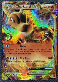 2014 Pokemon XY Charizard EX Black Star Promo XY29 - Image 1