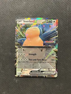 Pokemon TCG Snorlax ex 076/131 Stamped! NM Condition! See Description! - Image 1