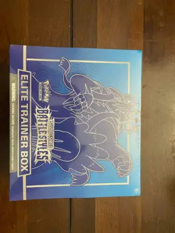 New Pokemon TCG Sword & Shield - Battle Styles - Elite Trainer Box ETB BLUE - Image 1