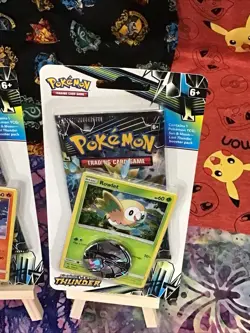 POKEMON SUN MOON LOST THUNDER BLISTER BOOSTER PACK X2 BOTH ROWLET & SALANDIT - Image 4