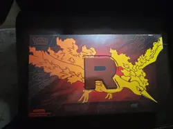 POKEMON TCG TEAM ROCKET'S MOLTRES UPC Ultra Premium Collection Sealed IN HAND - Image 1