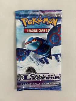 Pokemon Call of Legends Factory Sealed Booster Pack - Kyogre Art - English TCG - Image 1