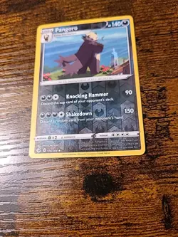 Pangoro 174/264 Reverse Holo Pokemon TCG: Fusion Strike Near Mint Uncommon - Image 3