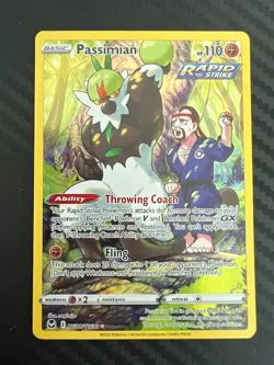 Pokemon TCG Passimian SWSH12: Silver Tempest Trainer Gallery TG08/TG30 Holo NM - Image 1