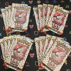 x20 Pokemon TCG Scarlet & Violet 151 Booster Pack Lot ENGLISH - Image 1