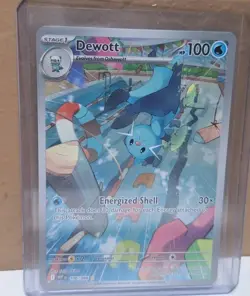 Dewott 106/086 Pokemon White Flare Holo M/NM - Image 1