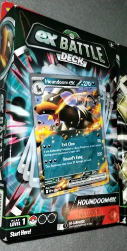 Two EX Battle Decks 1 Melmetal & 1 Houndoom Pokemon TCG Ready To Play Ships Free - Image 3