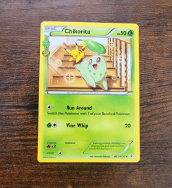 Pokemon Card Chikorita RC1/RC32 Radiant Collection Generations Non Holo Rare LP - Image 1