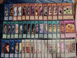 Yugioh 48 Card Mitsurugi Yummy Deck Core Lollipo Cooky Cupsy Habakiri - Image 1