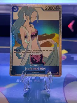 Nefeltari Vivi EB02-026 Extra Booster Anime 25th Collection One Piece SR Card - Image 1