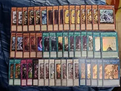 Yugioh 48 Card Tenyi Swordsoul Deck Core Ecclesia Mo Ye Tenyi Spirit - Image 1