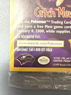Pokemon TCG League Promo Catch Mew Sealed Mint , Mew .Card 1999 WoTc - Image 4