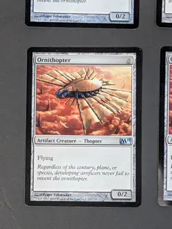 MTG Card - 4x Ornithopter - Magic Core Set 2011 - LP - Magic The Gathering #211 - Image 4