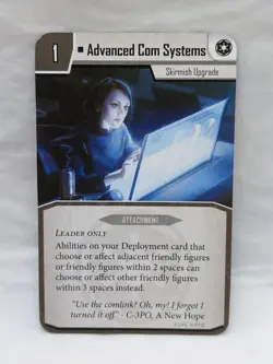 (4) Star Wars Imperial Assault The Grand Inquisitor Villain Pack Cards - Image 4