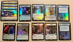 Star Wars Unlimited Spark Of Rebellion Rare Foil Lot - 13 Cards - Image 1