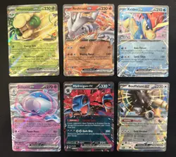 White Flare Lot of 6 EX Hits No Duplicates - Double Rare Pokemon TCG Cards - Image 1