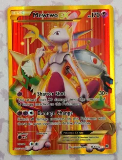 Mewtwo EX 164/162 Pokemon XY Breakthrough TCG Card NM - Image 1