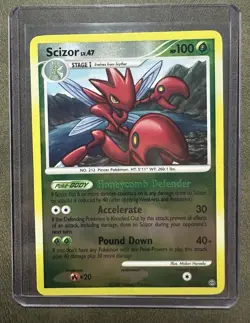 Scizor 25/100 Reverse Holo Rare Stormfront Pokemon Card - Image 1