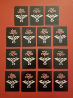 THE CROW CCG CARD GAME LOT OF 15 CARDS - 1994 - Image 2