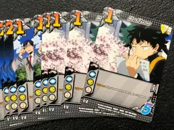 Universus MY HERO ACADEMIA GAME MAT & DEMO DECK GAME CARD Sealed Izuku Midoriya - Image 5