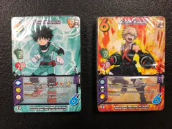 Universus MY HERO ACADEMIA GAME MAT & DEMO DECK GAME CARD Sealed Katsuki Bakugo - Image 3