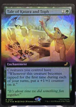 Tale of Katara and Toph #207 Avatar: The Last Airbender Ext. Art Foil Rare - Image 1
