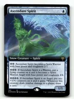 Ascendant Spirit (Extended Art) 341 Foil R Kaldheim - Image 1