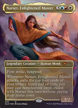 [1x] Narset, Enlightened Master - Foil Near Mint, English Secret Lair MTG Magic - Image 1