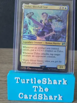 Tidus, Blitzball Star Magic the Gathering Final Fantasy Legendary Creature FFX - Image 1