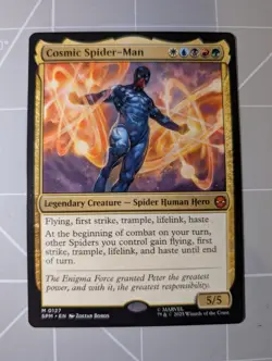 Magic The Gathering- Spider-Man Cosmic Spider-Man 0127 - Image 1