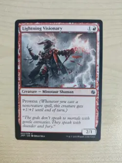 MTG Misprint Lightning Visionary x6 Different Variations Amazing Looking! - Image 3