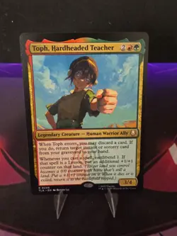 Toph, Hardheaded Teacher Avatar The Last Air Bender Magic the Gathering NM - Image 1
