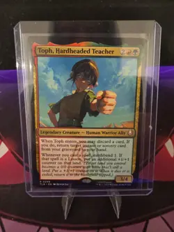 Toph, Hardheaded Teacher Avatar The Last Air Bender Magic the Gathering NM - Image 3