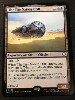 The Fire Nation Drill - TLA - MTG - EN - NM - 0098 - Image 1