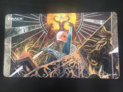 Magic the Gathering Ultra Pro Playmat Strixhaven Demonic Tutor. Not Stitched - Image 1