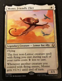 Momo, Friendly Flier - TLA - MTG - EN - NM - 0029 - Image 1