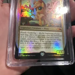 AppleJack FOIL MTG Secret Lair Ponies The Galloping 2 My Little Pony CGC 10 - Image 3