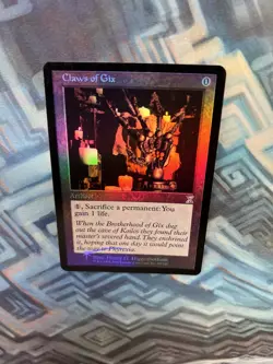 MTG Foil Claws of Gix EX/LP Timeshifted Time Spiral - Image 3