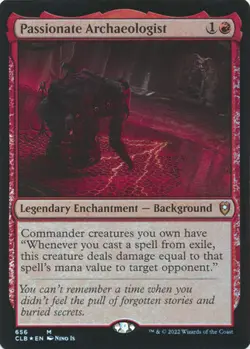 MTG Battle for Baldur's Gate - Passionate Archaeologist (Foil) - Image 1