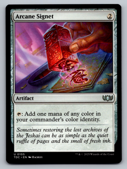 Arcane Signet U 0105 Tarkir: Dragonstorm Regular - Image 1