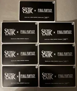 Secret Lair Magic MTG Final Fantasy Foil & Non Bundle + Gilded Lotus Sealed Lot - Image 1