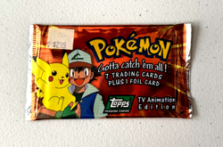 Pokemon Topps Trading Cards TV Animation Edition: Series 1 (1 Sealed Pack) - Image 1