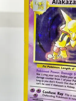 Alakazam 1/102 - Base Set - Holo - Pokemon - HP - Image 2