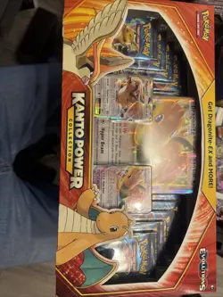Pokemon TCG XY Evolutions Kanto Power Collection Box Dragonite Pidgeot EX Sealed - Image 3