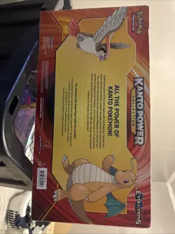 Pokemon TCG XY Evolutions Kanto Power Collection Box Dragonite Pidgeot EX Sealed - Image 5