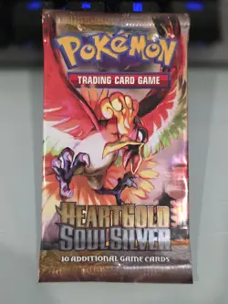 Pokemon Heartgold Soulsilver Booster Pack Sealed Ho-oh Art - Image 1