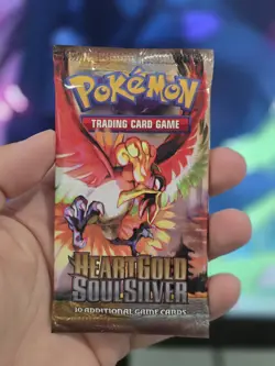 Pokemon Heartgold Soulsilver Booster Pack Sealed Ho-oh Art - Image 3